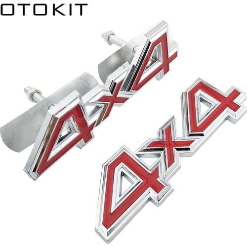 1Piece Metal 3D 4x4 Auto Car Sticker 4 Drive Emblem Badge for JEEP Patriot Wrangler Grand Cherokee Compass for Prado Car Styling