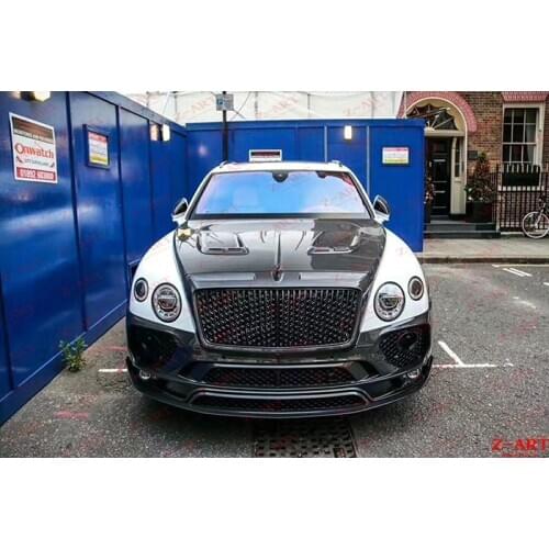Z-ART CARBON FIBER body kit FOR BENTLEY Bentayga 2016-2019 wide body kit for Bentley Bentayga carbon fiber tuning body kit