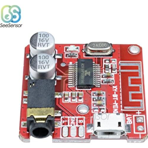 MP3 Bluetooth Decoder Board Lossless Car Speaker Audio Amplifier Board Modified Bluetooth 4.1 Circuit Stereo Receiver Module 5V