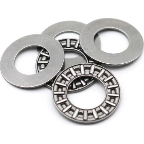 1PCS AXK0619~AXK7095+2AS Thrust Needle Flat Roller Bearings With two Washers