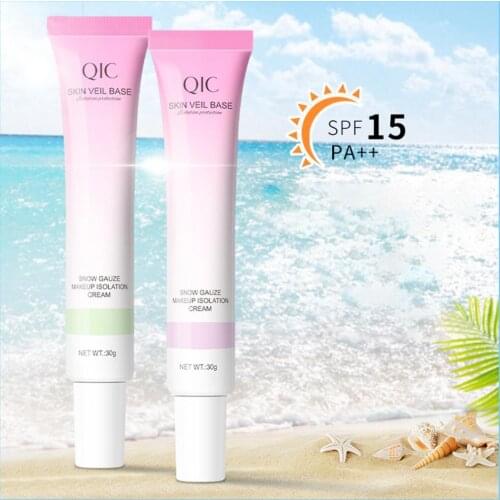 30g Makeup Primer Moisturizing Cream Breathable Base Face Primer Gel Concealer Makeup Invisible Pore Primer Cosmetic