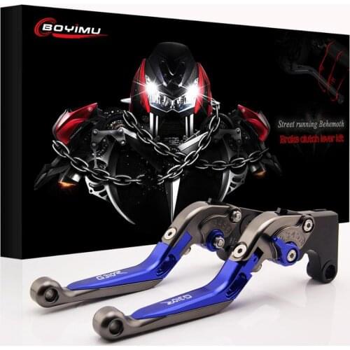 15color Motorcycle CNC Accessories Adjustable Brake Clutch Levers For BMW G310R G 310 R 2017 2018 LOGO G310R