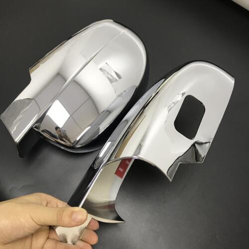 Car Styling 2x Chrome Silver Mirror Cover Tirms For Chevrolet Tahoe GMC 2008 2009 2010 2011 2012 2013 2014 models