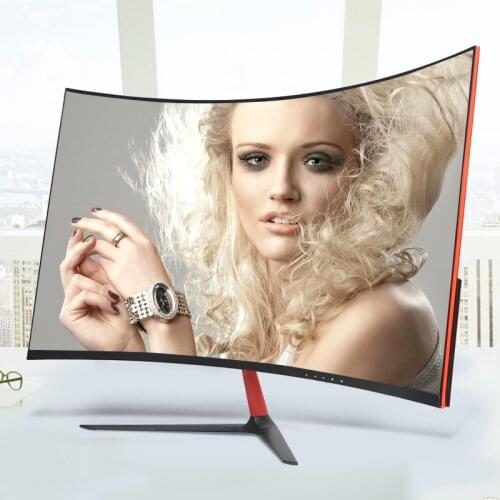 2K resolution thin curved pc monitor gaming 144hz 24inch