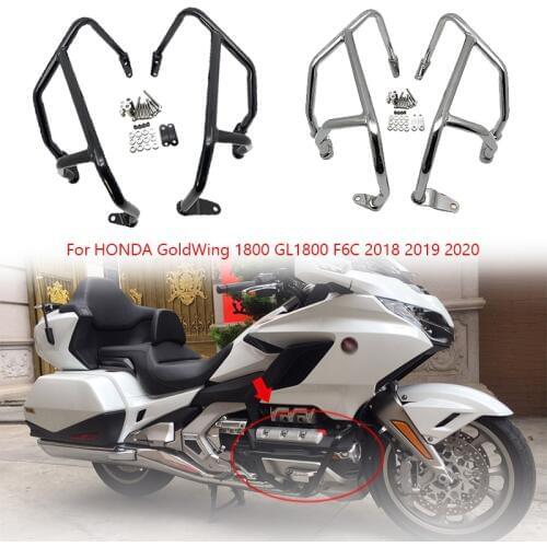 Motorcycle Engine Guard Crash Bar Bars Bumper Protector For HONDA Gold Wing 1800 GL1800 F6C Goldwing GL-1800 2018 2019 2020