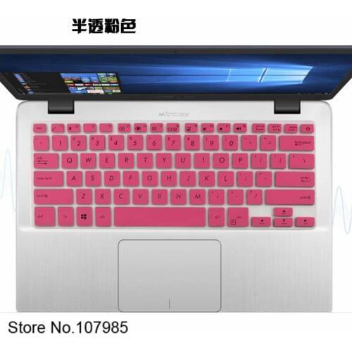 14 inch Keyboard protector skin Cover For Asus R421U S4200 E406 A407 B9440 S4100V Y4000 S4000 TP401C R421U P5440 TP410 Q405