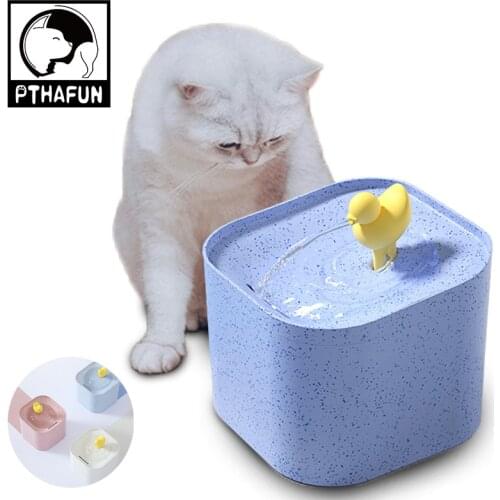 2.5L Pet Water Fountain For Cat and Dog Automatic Waterer Electric Mute Waterer Pet Drinking Dispenser For Cat Dog Drinker Bowl