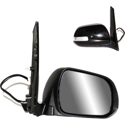 Automatic Folding LED Turn Signal L/RH Side Mirror For Toyota PREVIA 2010-2014