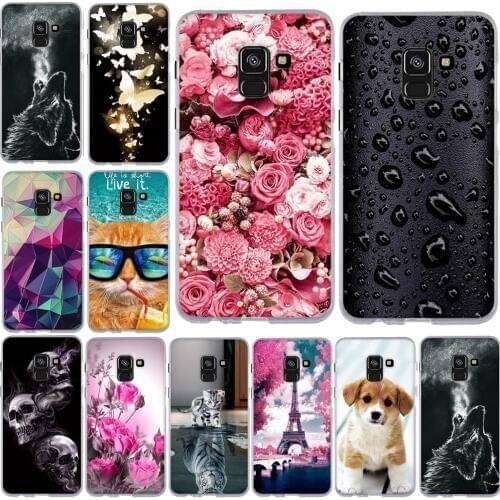 Case For Samsung Galaxy A8 2018 Case Cover for Samsung A8 2018 A530F Cover TPU Silicone Coque for Samsung Galaxy A8 Phone Case