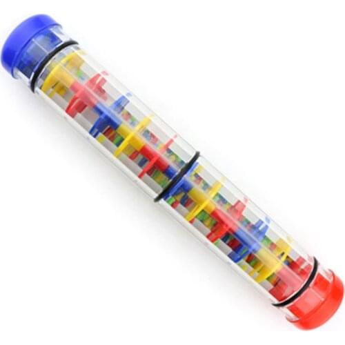 Baby Rainmaker Mini Toy - Rain Stick Musical Instrument for Babies, Toddlers Y4UB