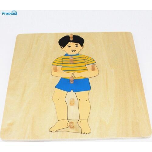 Baby Toy Kids Montessori Boy Puzzle Animal for Children Wood for Early Childhood Education Preschool Training Learning