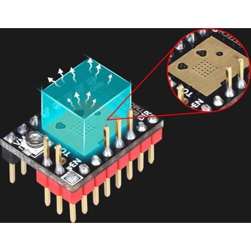 TMC2209 V1.2 Stepper Motor Driver 2.8A Parts for SKR V1.2 Board, Easy Installation