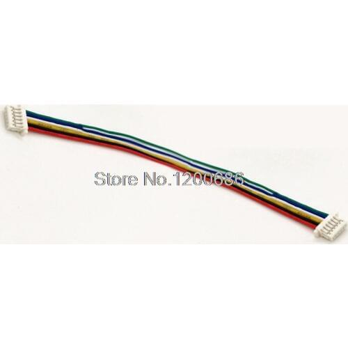 1.0 pitch double-headed terminal wire 8CM long SH1.0 6P The same direction connector wire harness