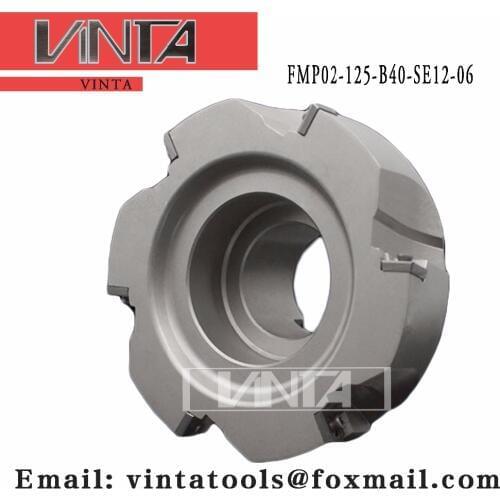 FMP02-125-B40-SE12-06 Face Milling Cutter for carbide Inserts SEET09T308PER