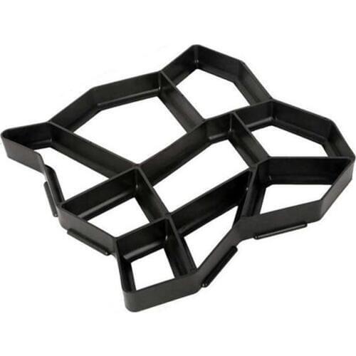 Diy Plastic Path Maker Mold Manually Paving Cement Brick Irregular Molds Garden Stone Road Concrete Molds Pavement For Garden