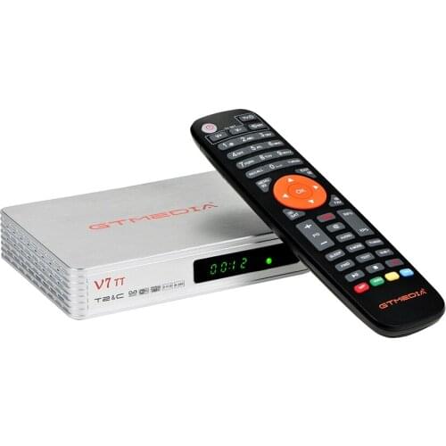 GTmedia V7 TT 1080P Full HD DVB-T/T2/DVB-C/J.83B, Support H.265 HEVC 10bit H.265 DVB-T2 Cable TV Receiver With USB WIFI TV Box