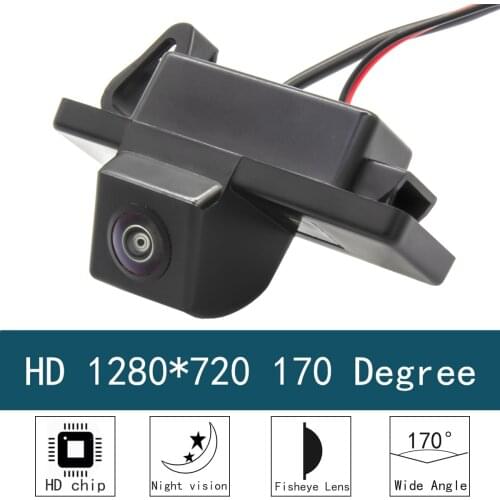 For Nissan Serena Mk3 C25 Mk6 C26 Mk5 2010~2018/Nissan Primera P12 HD 1280*720 Fisheye 170 Degree Car Reversing Rear View Camera