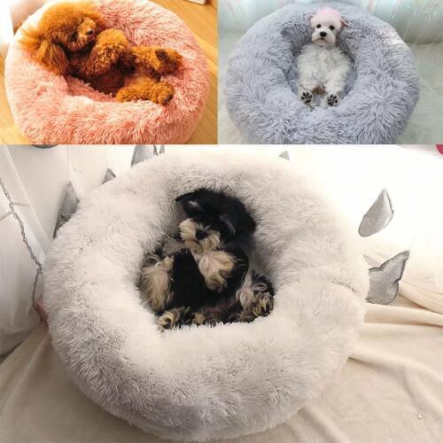 Fashion Warm Pet Dog Cat Bed For Small Dogs Pets Deep Sleep Beds Puppy Chihuahua Down Pile Mat French Bulldog Yorkie Couch