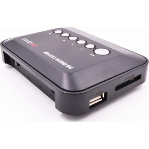 REDAMIGO Mini Full HD1080p H.264 MKV HDD HDMI Media Player Center with HDMI/AV/VGA/ USB/SD/MMC with Remote controller HDDK3