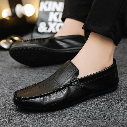 Man Loafers Luxury 2021 Casual Shoes For Men Boat Shoes Handmade Men Slipon Driving Shoes Male Moccasins Zapatos