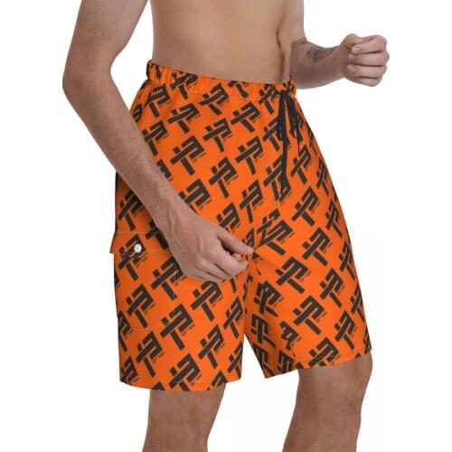 INDOCHINE(5) Promo Male Shorts Pocket beach pants Beach R145 Breathable Quick Dry Print Top Quality