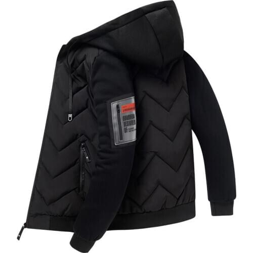 New Winter Cotton Padded Jacket For Mens Slim Fit Short Down Cotton Padded Jacket for Teenagers