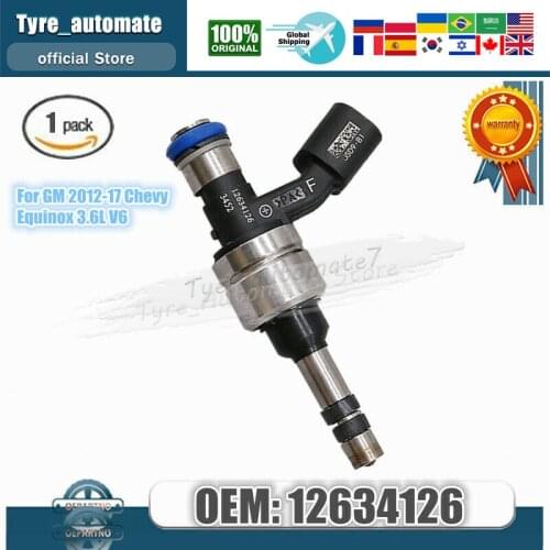 OE# 12634126 Original Equipment Fuel Injector for GM 2012-2017 Chevy Equinox 3.6L V6