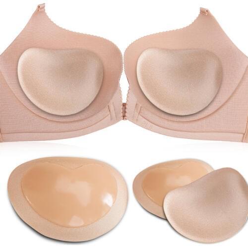 Silicone Breast Petals Pasties Chest Paste Inserts Breast Pads Sponge Accessories women Push Up Bra Nipple Cover