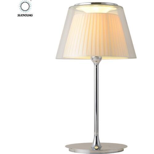 27 Beside E Led Light Restaurant Glass Table Lamp For Bedside Table deco maison