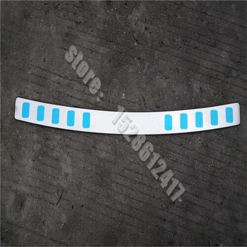Stainless Steel Ultra-thin car Rear Bumper Protector Sill for kia carens 2013 -2019 Car-Styling