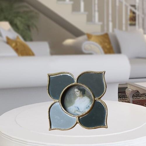 Makeup Mirror Photo Frame Table Dresser Mirror Dressing Table Decoration