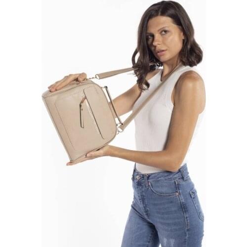 Womens Multi-Compartment Shoulder Bag Cross Bag and Hand Bag