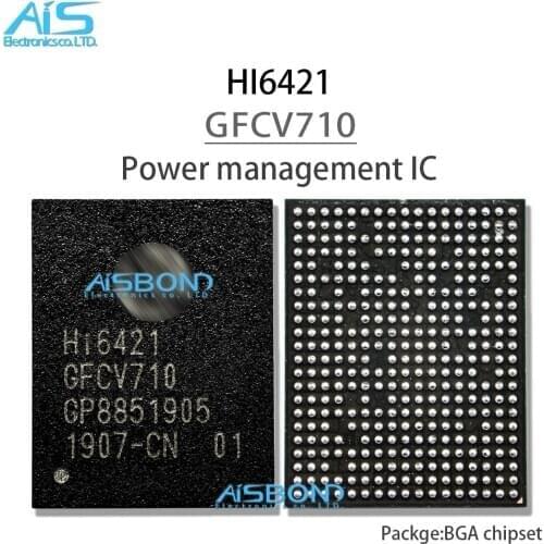 1pcs HI6421 GFCV710 Power management ic For Huawei P30 P20 PRO MATE20X Power supply IC PM chip hi6421 V610