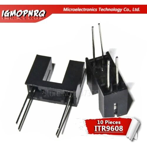 10pcs ITR9608 DIP4 ITR-9608 DIP-4 Optoelectronic switch Sensor slot width 5MM