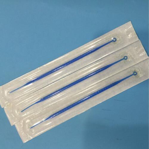 10 pcs/lot Disposable plastic Stick Inoculation Rods,10 ul Inoculating Loop, Flame Reaction, diameter 4mm Lab Supplies