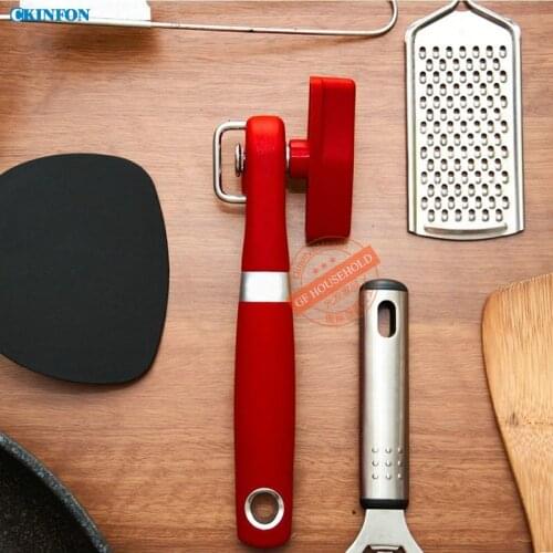 100Pcs/Lot KO1010 High Carbon Steel Knife Safety Manually Bottle Opener Smooth Edge Side Cutting Feature Won't Touch Food