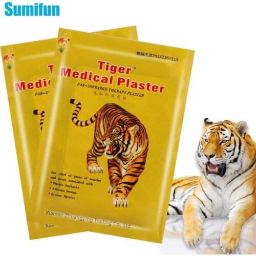 16pcs Tiger Balm Arthritis Pain Patches Body Relaxation Herbal Plaster Muscle Neck Sprain Joint Relieve Pain Stickers C2354
