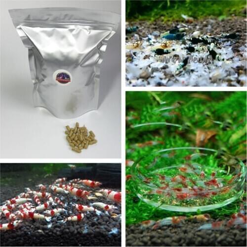 40g Aquarium Bee Shrimp Food Feed Benibachi Red Bee Cherry Shrimp Snow Natto Shrimp Food For Crystal Red Shrimp Snail