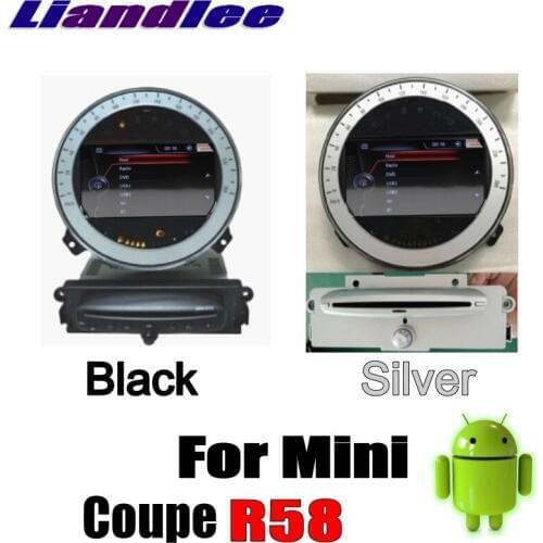 Liislee For Mini Coupe R58 2012~2017 Android No DVD Player Car Multimedia Player NAVI Car Radio Stereo GPS Map 4G SIM Navigation