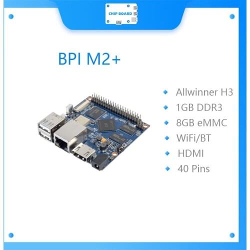BPI M2+ BPI-M2 Plus Banana Pi M2+ board Allwinner H3 chip Quad-Core A7 SoC