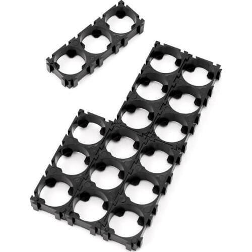 1000pcs/lot 3x Cell 18650 Battery Holder Brackets Cylindrical Batteries Pack Fixture Anti Vibration Case Storage Box Container