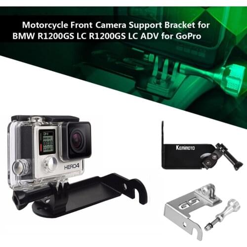 For BMW R1200GS LC ADV front left Camera bracket for GoPro for BMW R 1200 GS LC 2013 2014 2015 2016 R1200 GS Motorcycle Parts