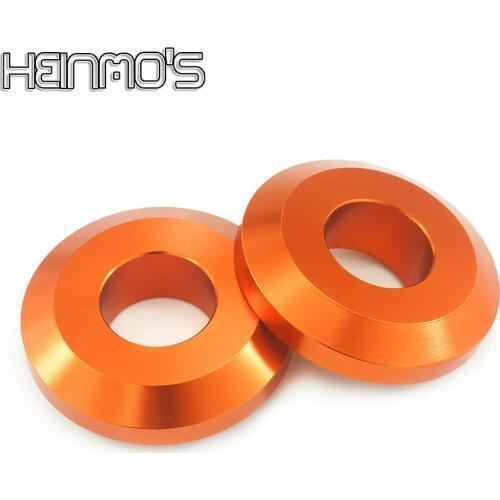 For KTM 125 150 200 250 300 350 400 450 SX SXF SX-F XC XCF XC-F Scooter Rear Wheel Spacers Hub Collars For Husqvarna TC FC TX FX