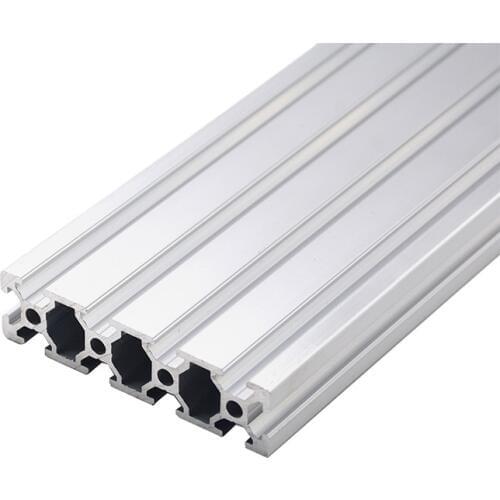 1PC 2080 Aluminum Profile Extrusion 100-800mm Length European Standard Anodized Linear Rail for DIY CNC 3D Printer Workbench