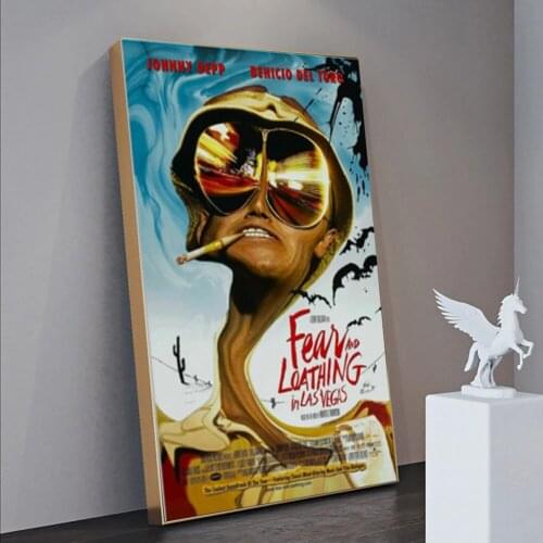 Hot Sale Fear And Loathing In Las Vegas Movie Painting Poster And Prints Canvas Wall Art Picture For Home Room Decor No Frame