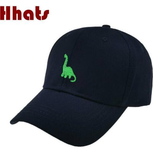 Dinosaur Dad Hat Cotton Cartoon Embroidery Animal Baseball Cap Hip Hop Snapback Hiphop Hat Vintage Kpop Trucker Hat Dropshipping