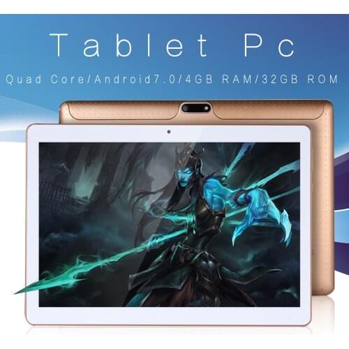 Newest WiFi Tablet PC 10 Inch Ten Core 8G+128GB 4G Network Android 8.1 Dual SIM Dual Camera Rear 5 MP IPS gift Android tablet