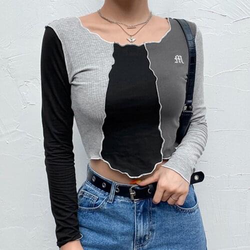 Женские футболки с надписями PUNK STYLE GIRL China At AliExpress