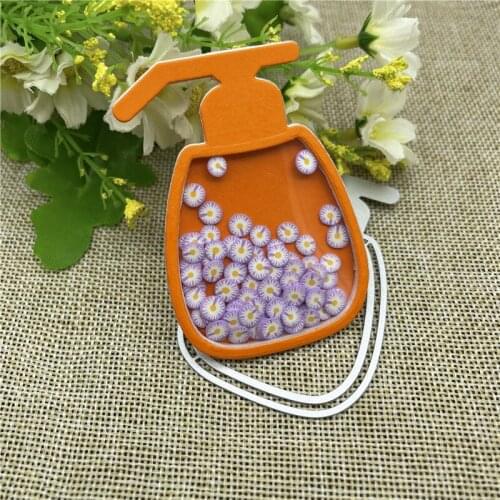 Water bottle shaker Edge Metal Die Cutting For Household DIY Scrapbooking Photo Album Decorative Embossing Folder Paper Cards