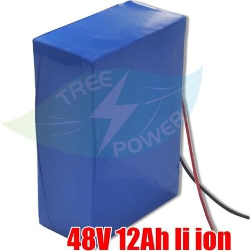 Led lamps 48 volt 12Ah lithium li ion battery pack e bikes 48 volt 500 watts